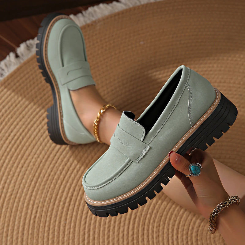 Sneakers New Big Size Platform Anti-slip Office Light Casual