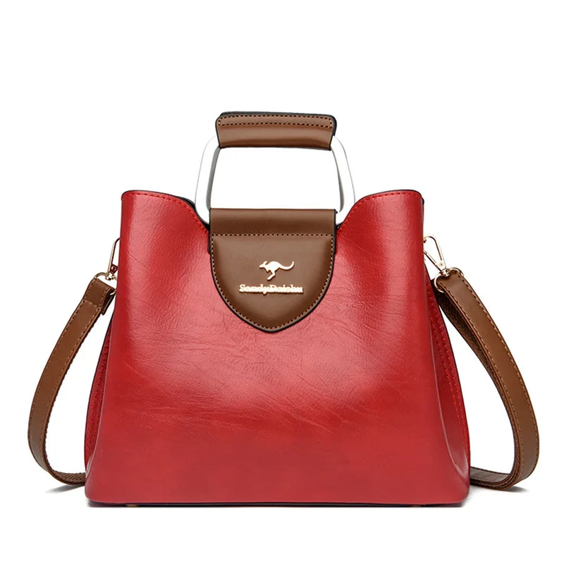 Genuine Brand Tote Bag Leather Luxury Handbags