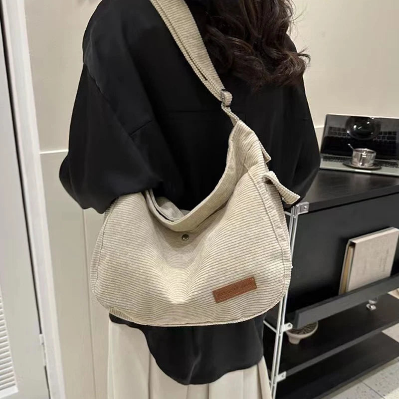 Tote Bag Simple and Versatile One Shoulder Crossbody Bag
