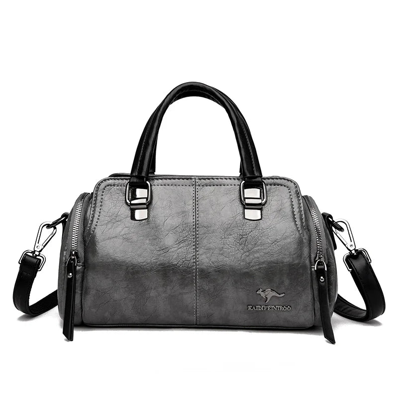 Casual Tote Bag High Quality Soft Leather