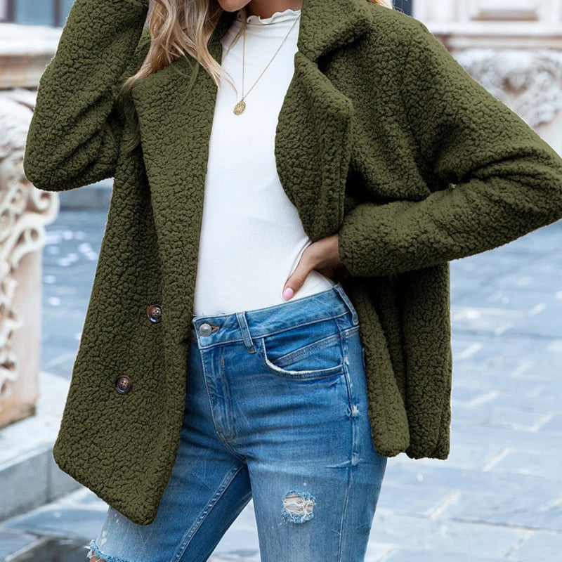 Coats Autumn Winter Warm Soft Overcoats