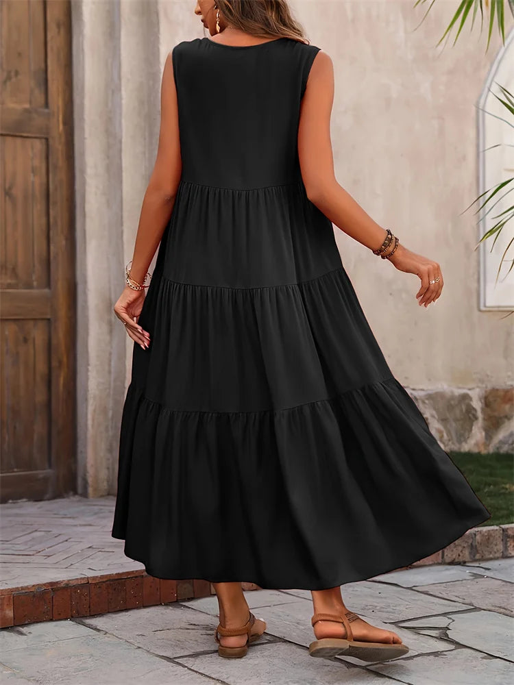 Casual Brand Holiday Beach Long Dresses