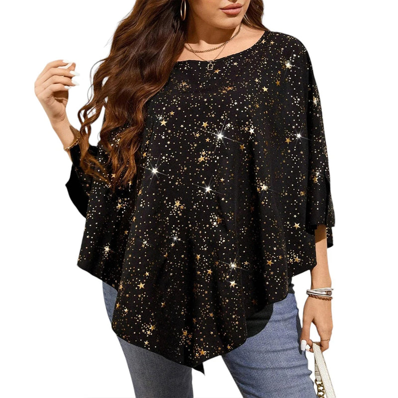 Plus Size Top 3XL-5XL T-shirts Tees