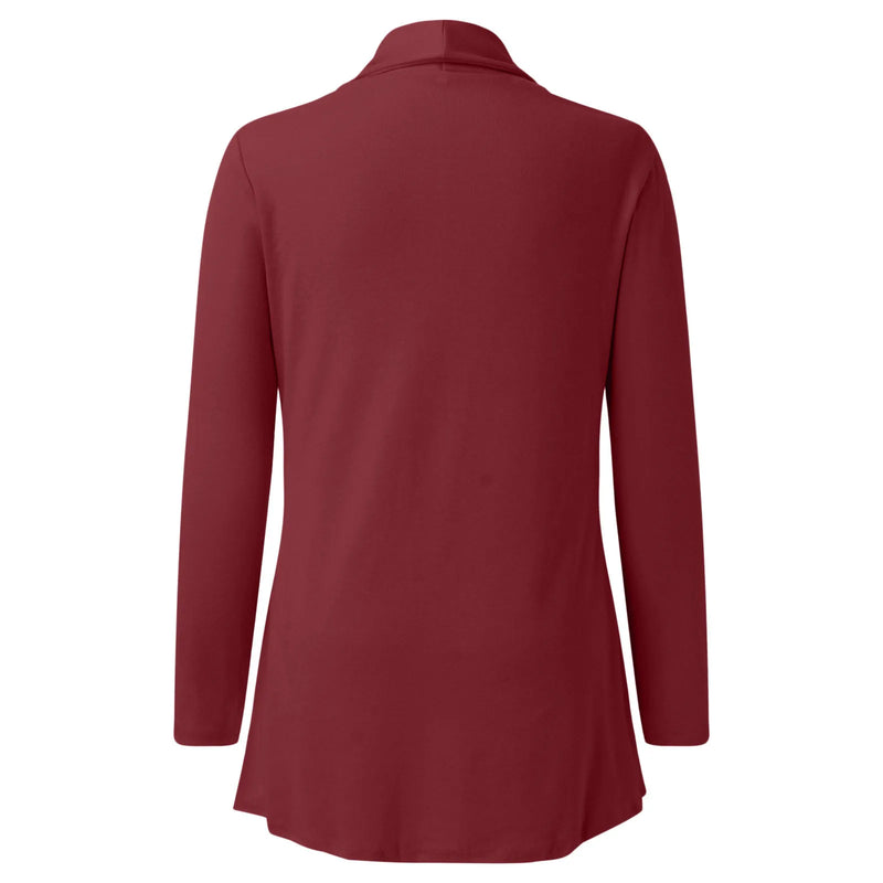 Plus Size Cardigan Lightweight Open Front Long Sleeve Sweater