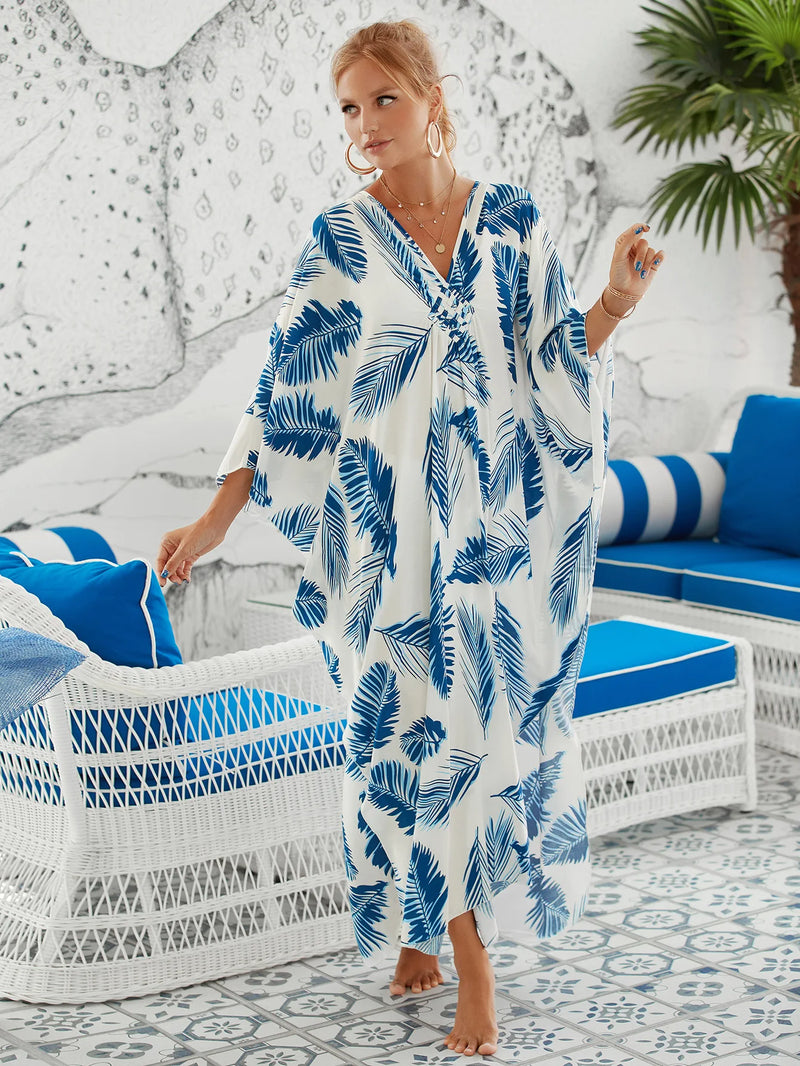 Dress Plus Size Oversized Long Beach Dress