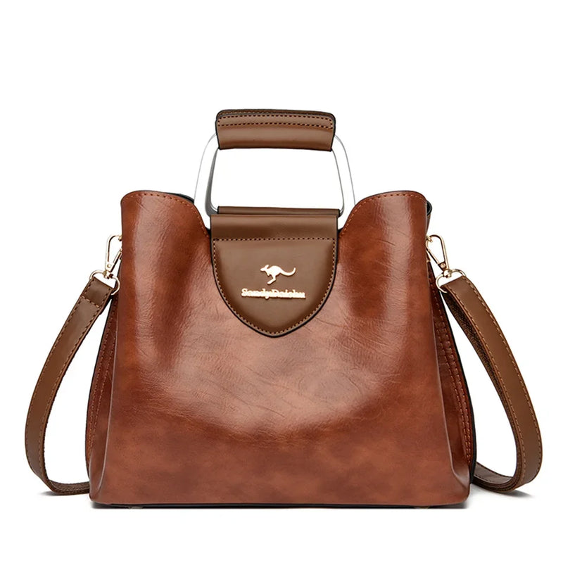 Genuine Brand Tote Bag Leather Luxury Handbags