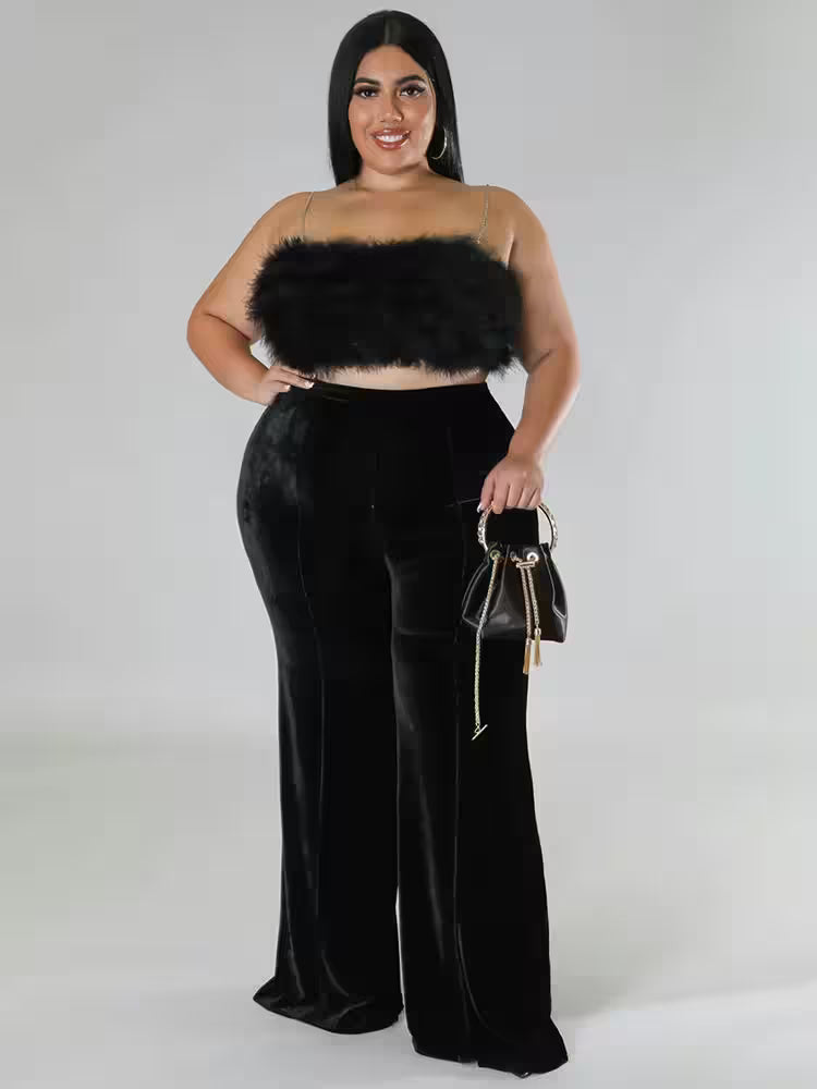 Plus Size Straight Casual Trousers Wholeale - Additional View 11