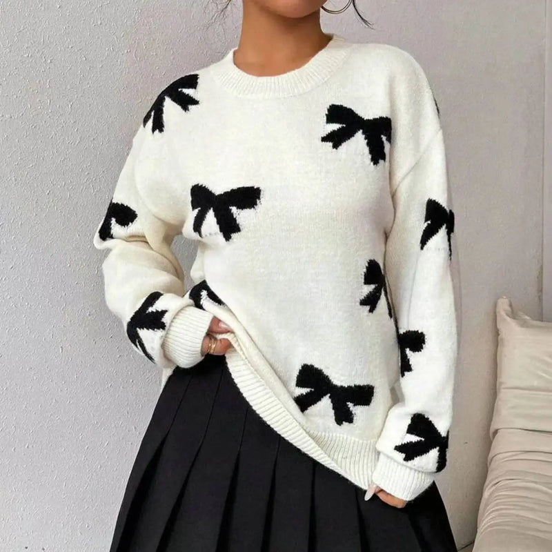 Sweater Lazy and sweet style Elegant