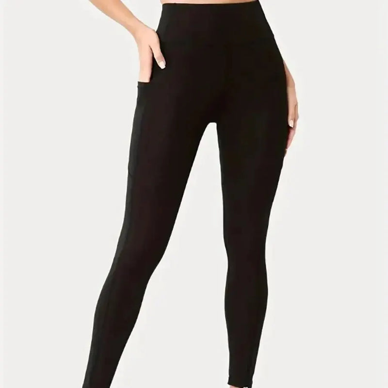 Pocket Yoga ,High Waist And Hip Lifting Sports Fitness