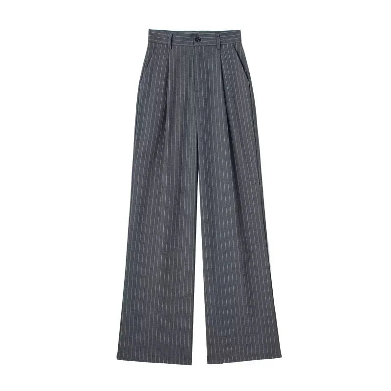 Formal Pants Office Wear Striped