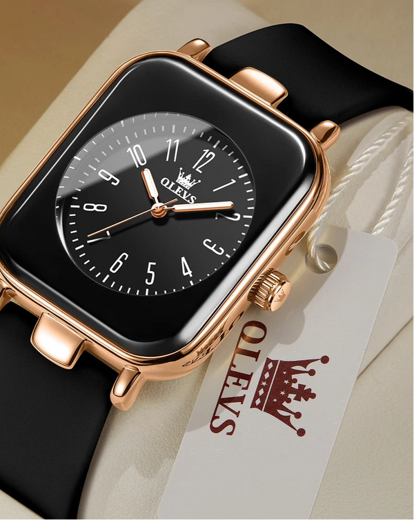 Wristwatch Original Waterproof Silicone Strap Luminous Hands  Style