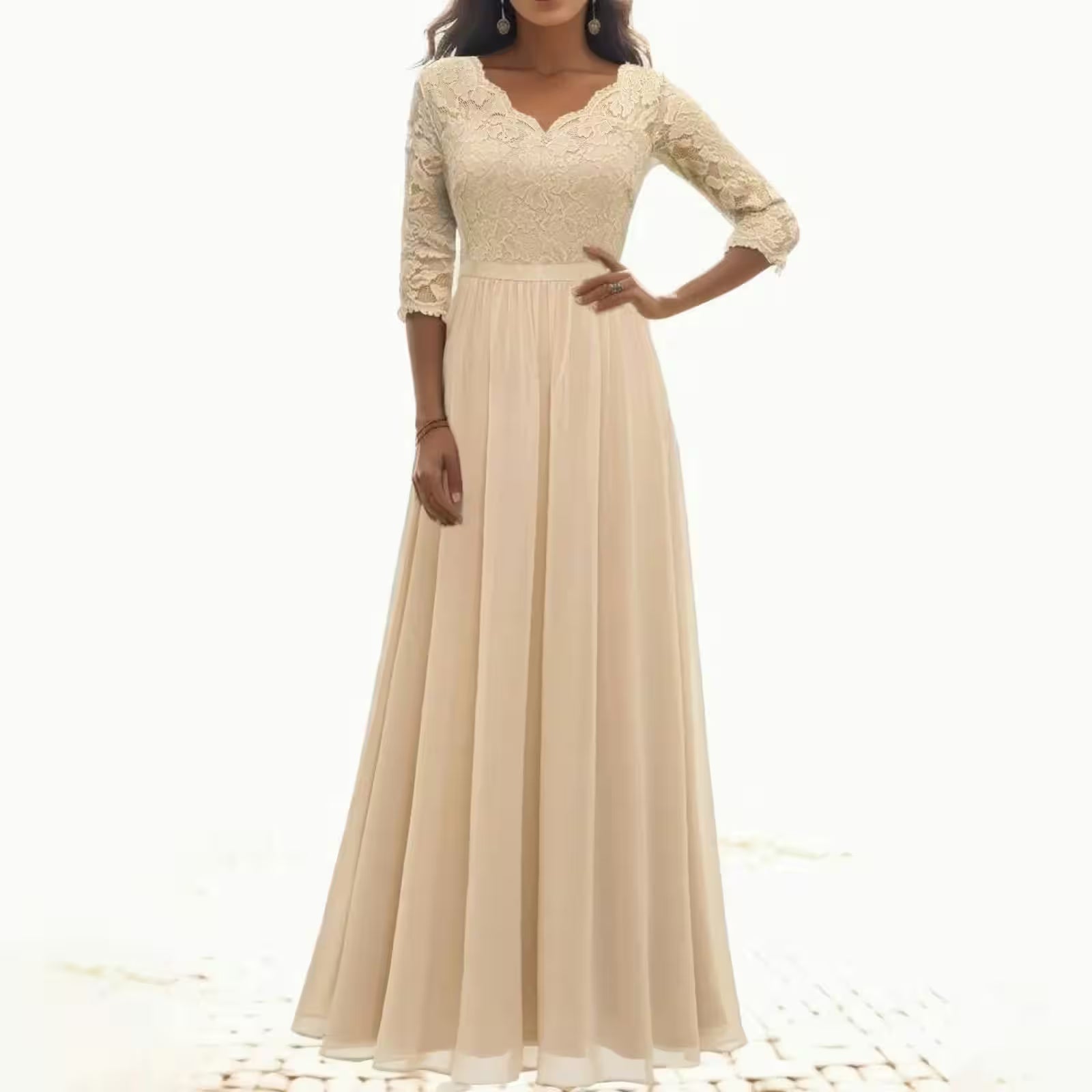 Party Forlmal Maxi Dress Sexy Elegance - Additional View 6