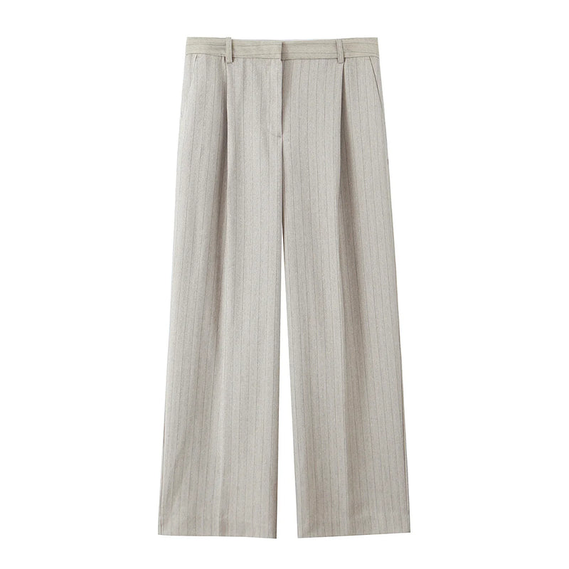 Wide Leg Long Pants 2 Piece Set 2025