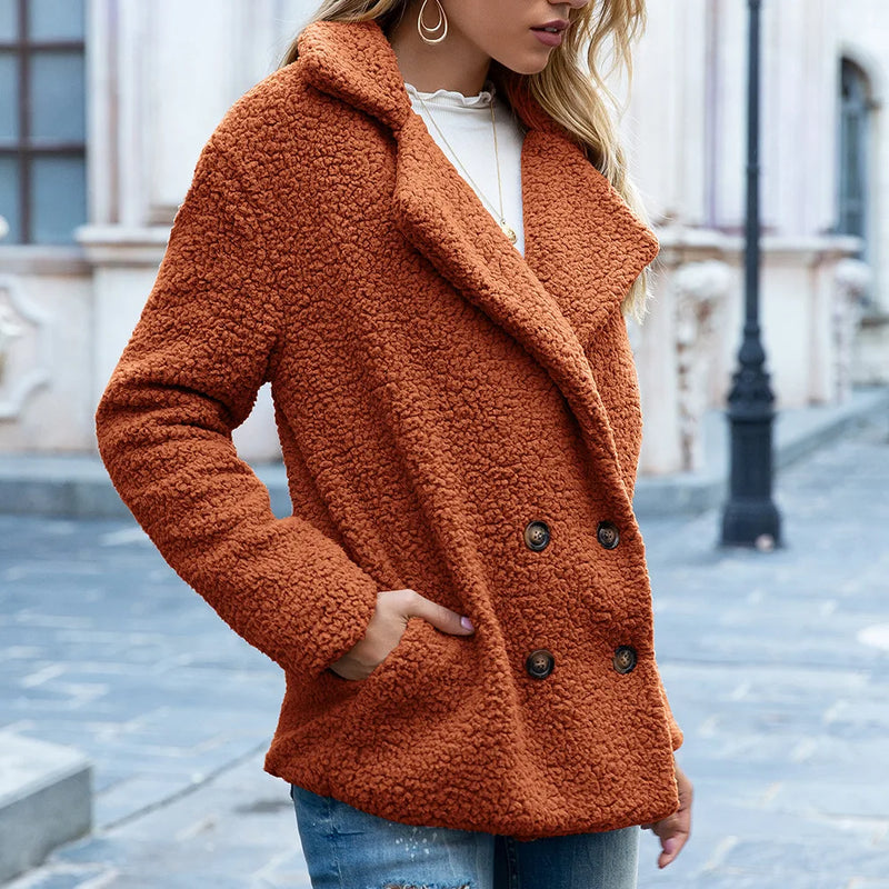 Coats Autumn Winter Warm Soft Overcoats