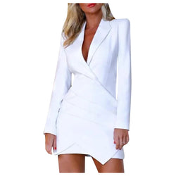 Blazer Dress Suit Jacket Casual Sexy Spring