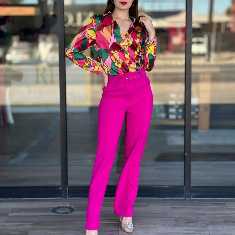 Elegant Commuter Two  Piece Set 2025 Fashion
