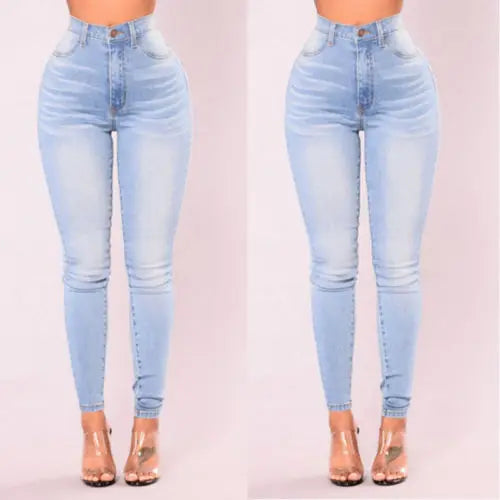 Sexy Jeans Skinny Pants High Waist Stretch