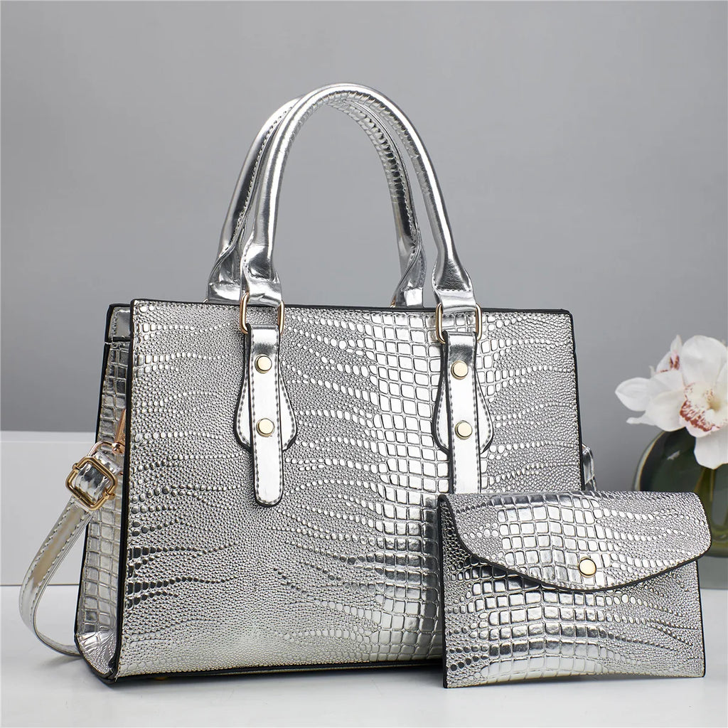 Serpentine Tote Bag – Elegance