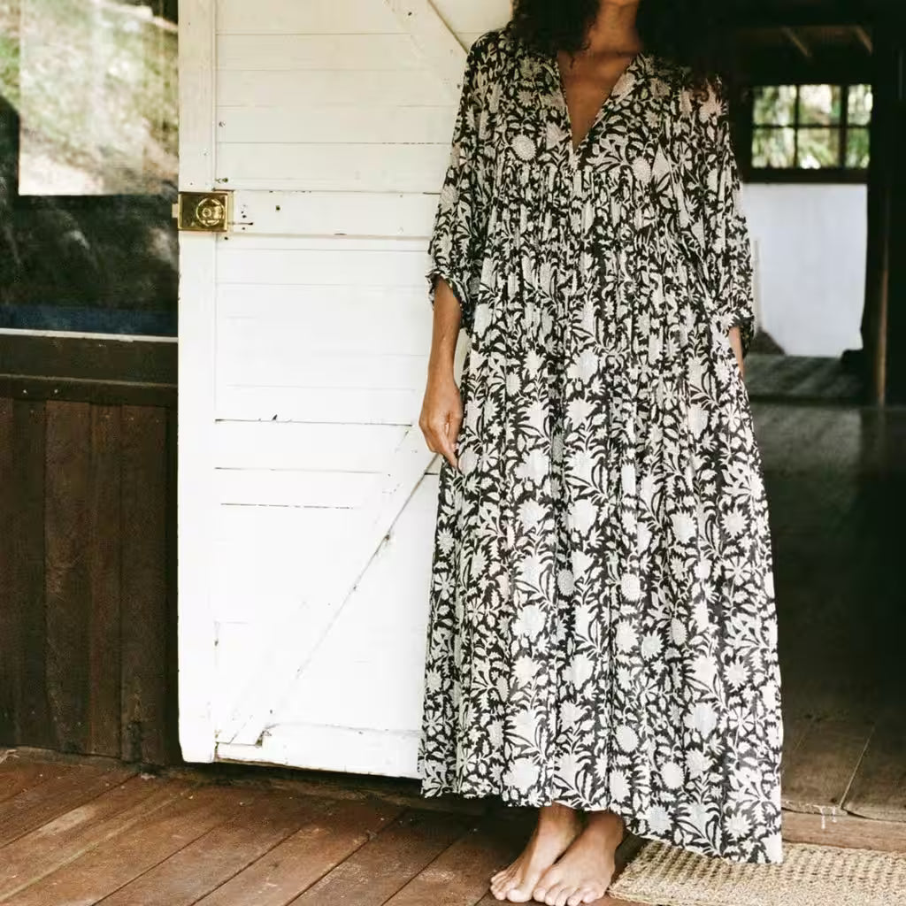 Floral Boho Maxi Dress