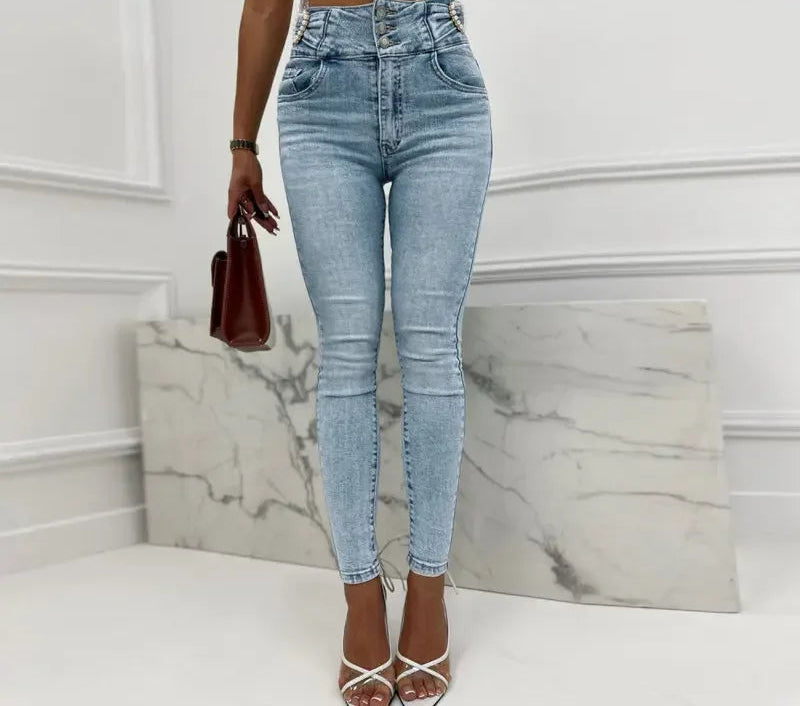 Skinny Jeans Denim Pants