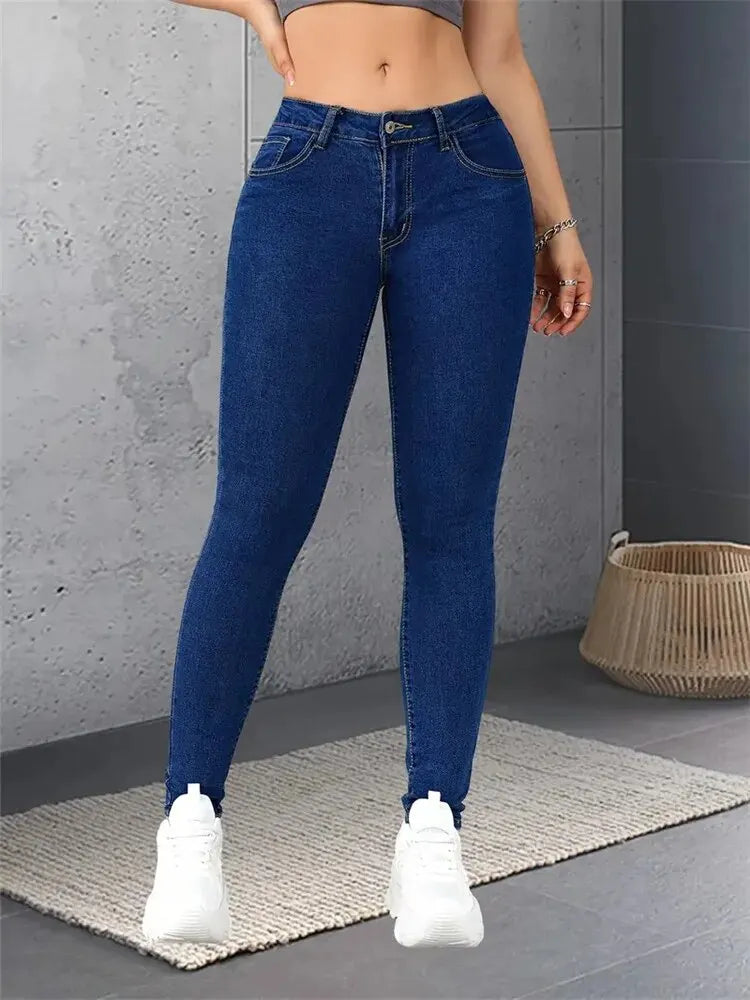 Skinny Jeans Slim Fit Pencil Girls Leggings Straight