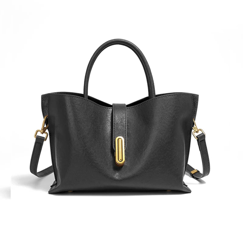 Toptrends Vintage Genuine Leather Shoulder Bags