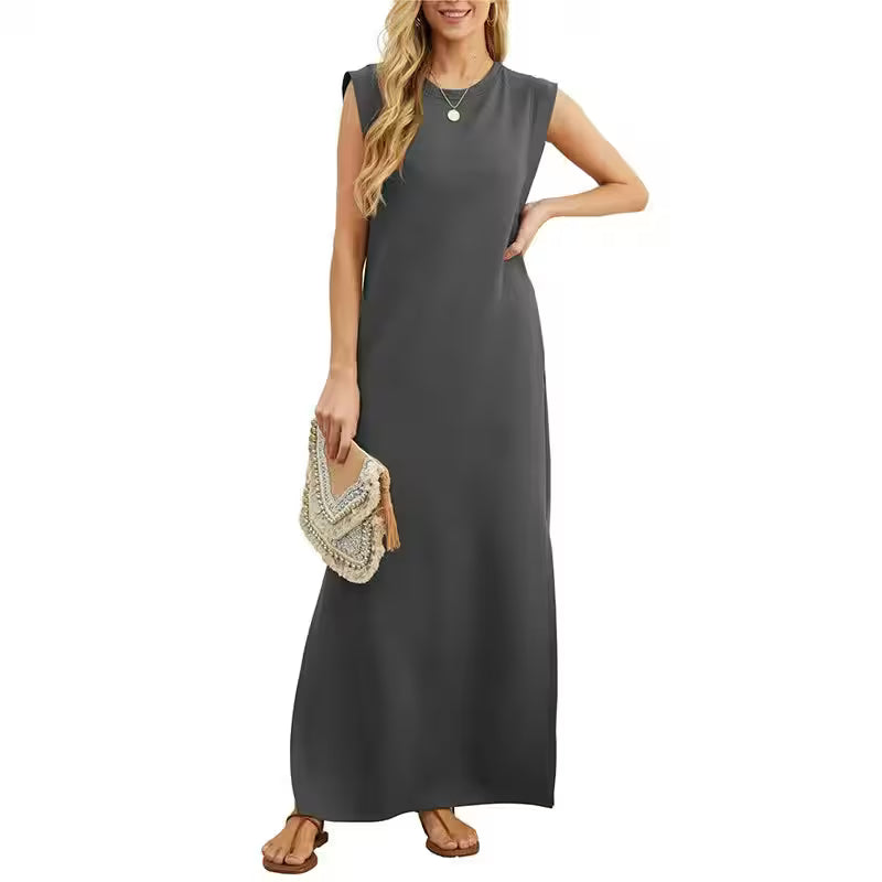 Sleeveless Long Abaya for Women