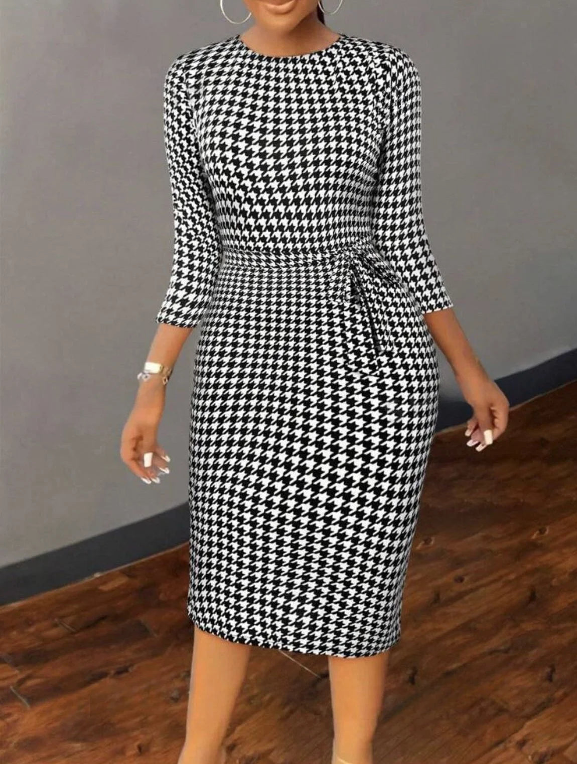 Dresses - Dress Casual  com estampa de leopardo for Women