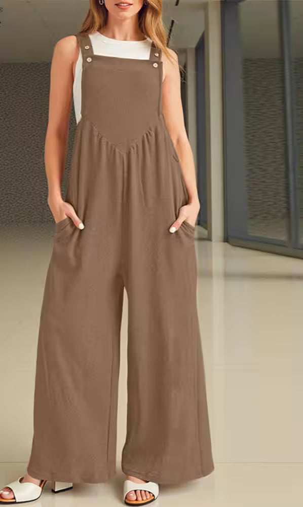 Plus Size Jumpsuit Fashion Cargo Overalls Holiday - Additional View 4