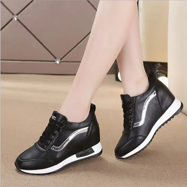 Shoes Style White Autumn New Wedges Casual Sneakers