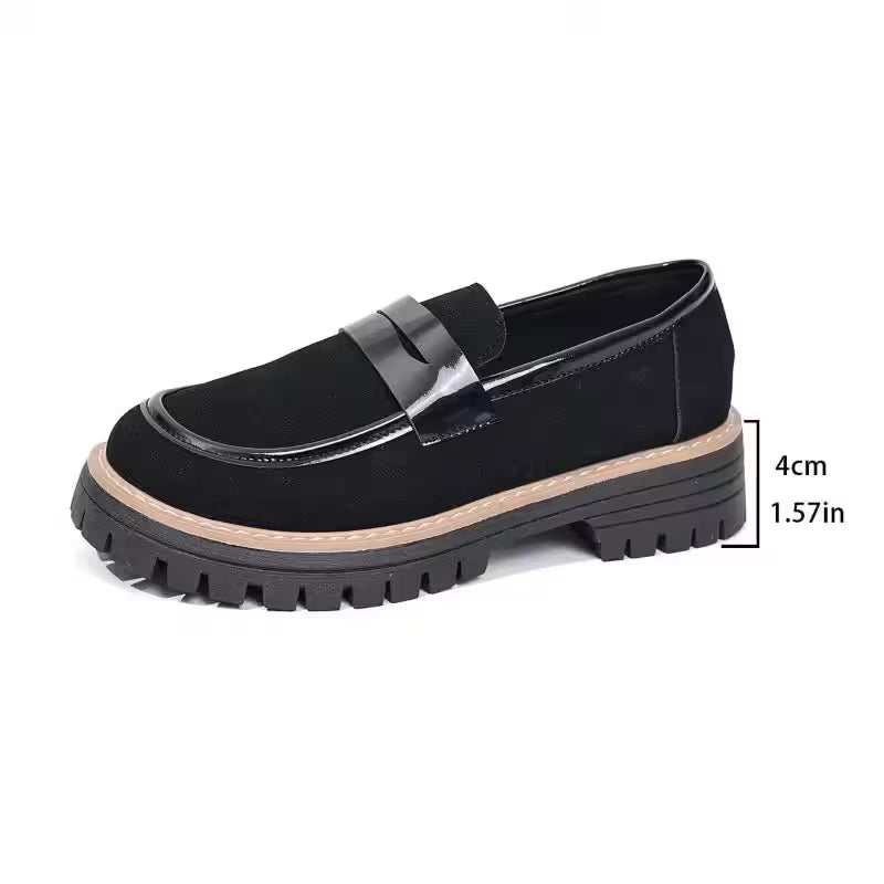 Shoes 2025 Loafers High Heels Concise Office - Additional View 7