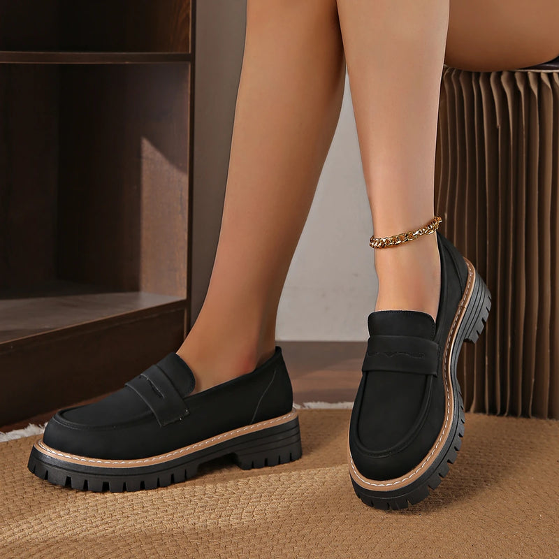 Sneakers New Big Size Platform Anti-slip Office Light Casual