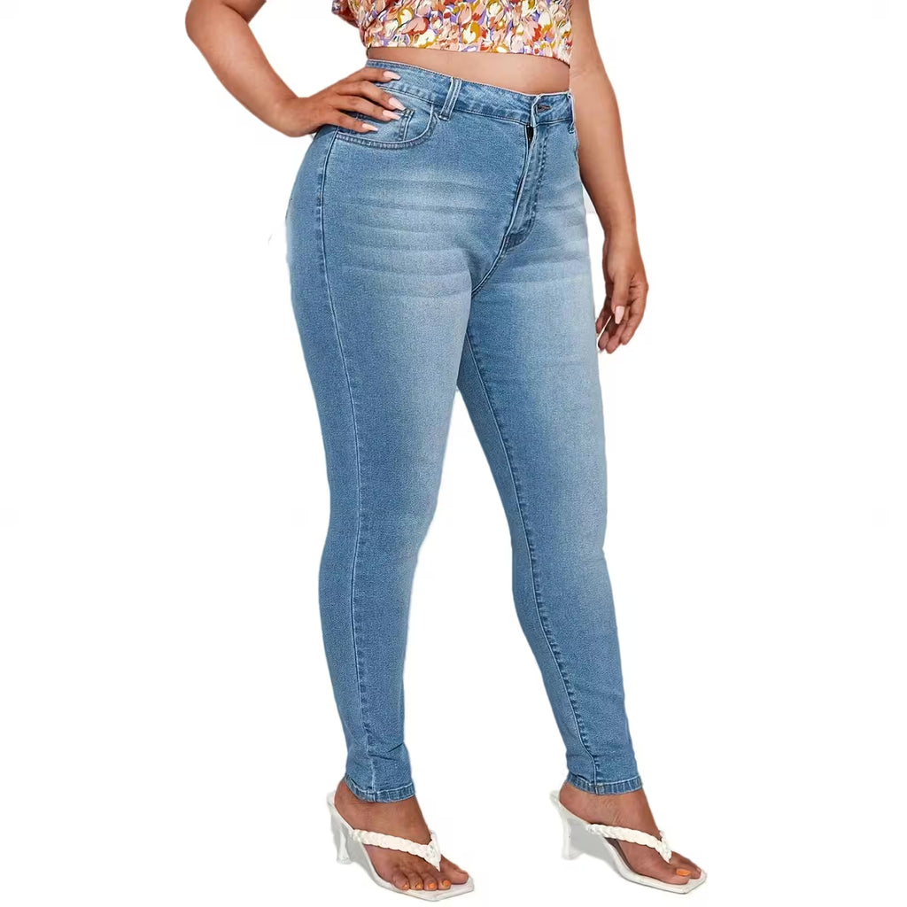Plus Size Denim Stretchy Skinny - Additional View 4