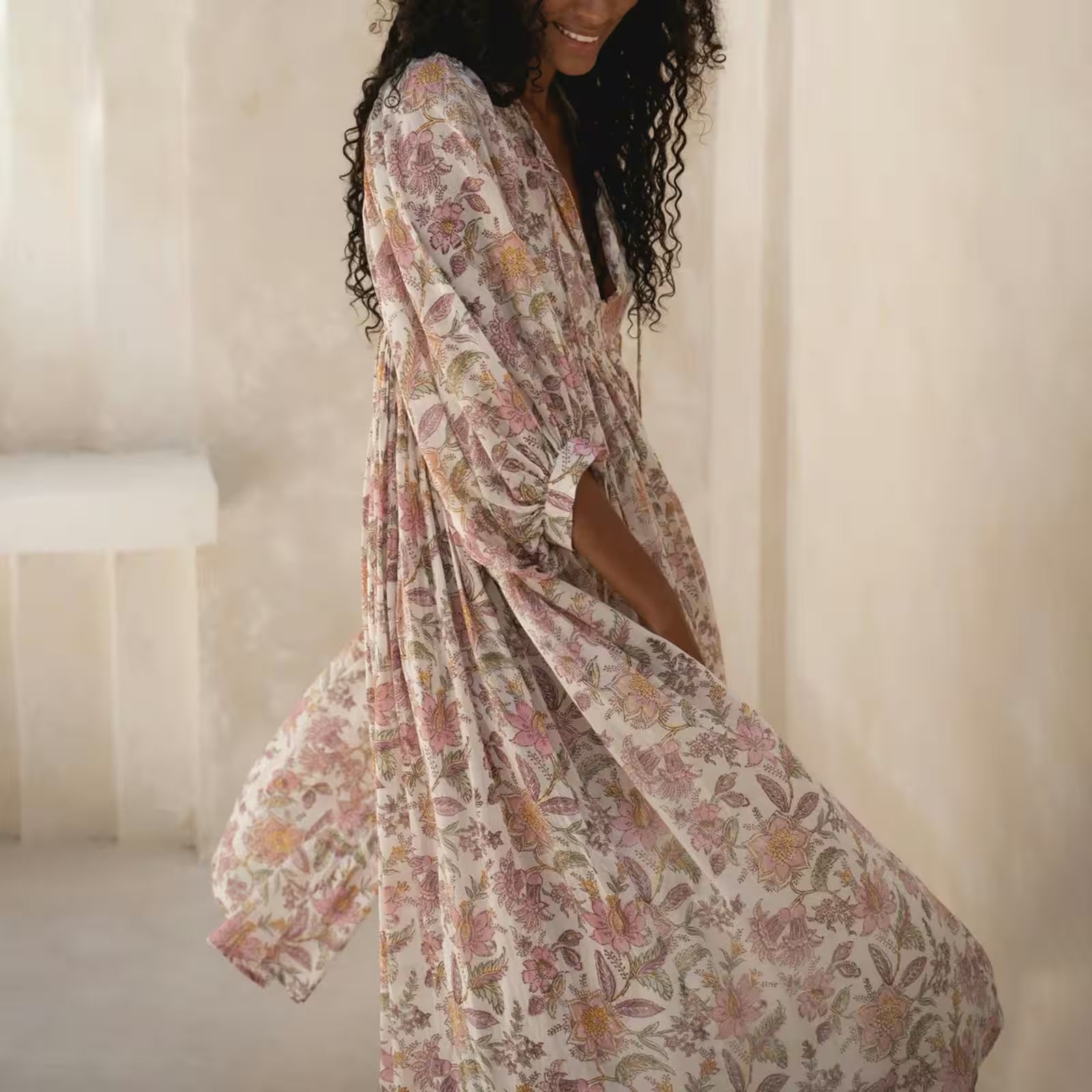 Floral Boho Maxi Dress