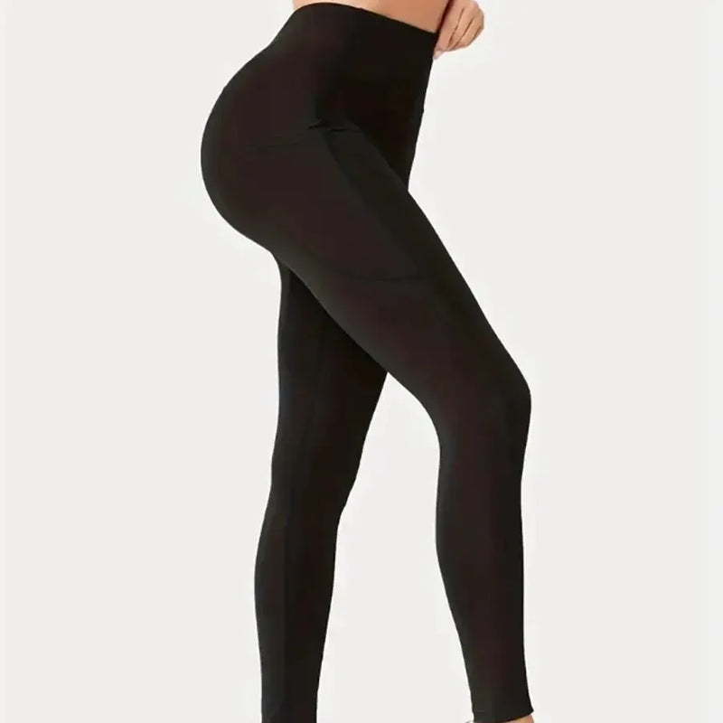 Pocket Yoga ,High Waist And Hip Lifting Sports Fitness