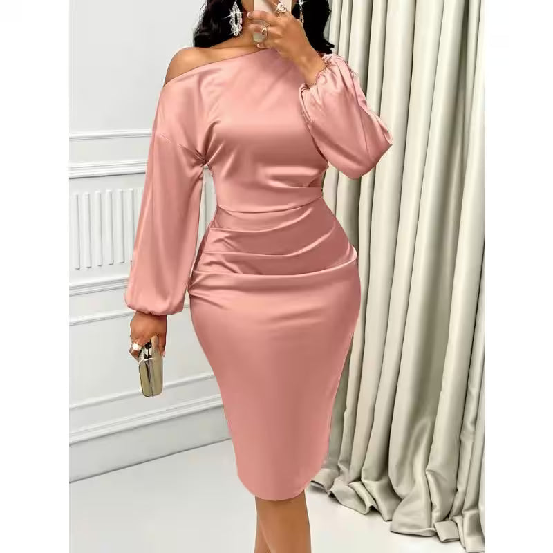 long sleeve bodycon dress
