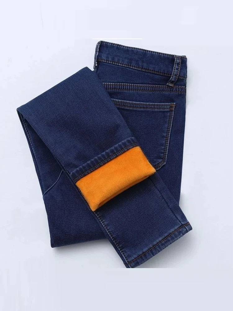 Winter high waist jeans skinny - Additional View 11