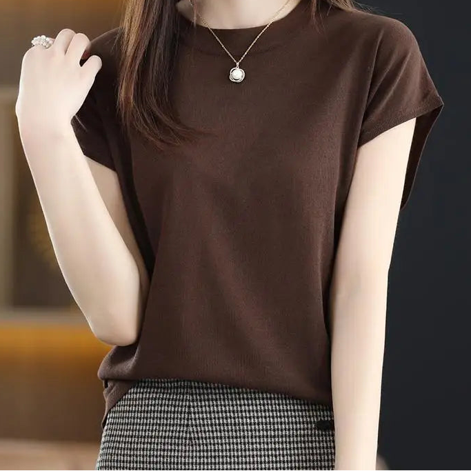 T-shirt summer casual - Women's Fashion - View 3