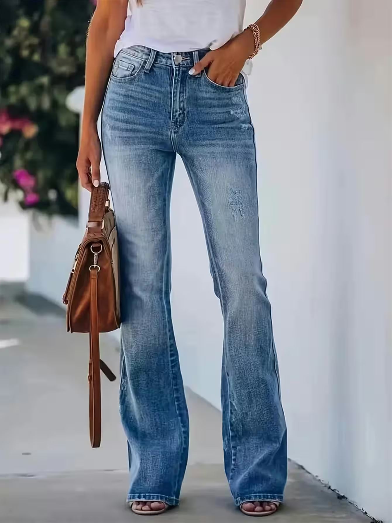 Jeans high waist slimming Denim pants - Additional View 9