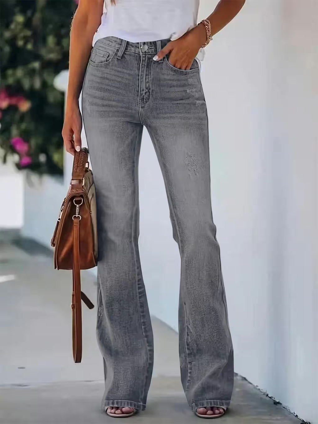 Jeans high waist slimming Denim pants - Additional View 8