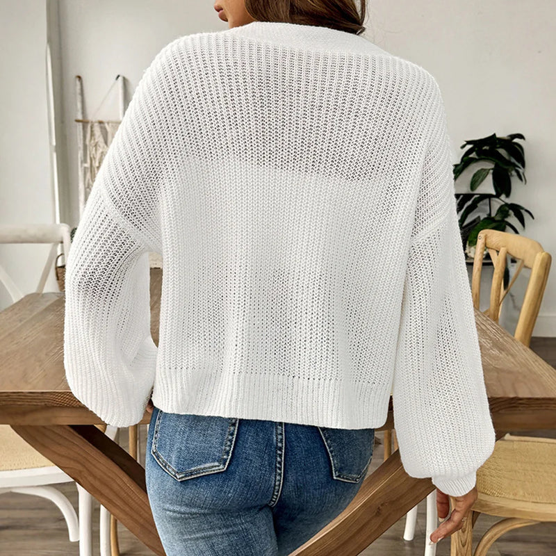 Sweater Autumn Winter Casual French Single