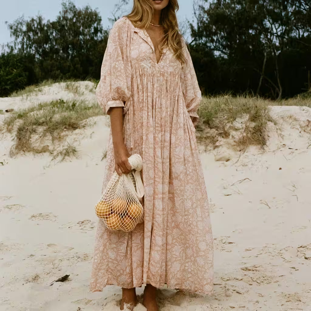Floral Boho Maxi Dress