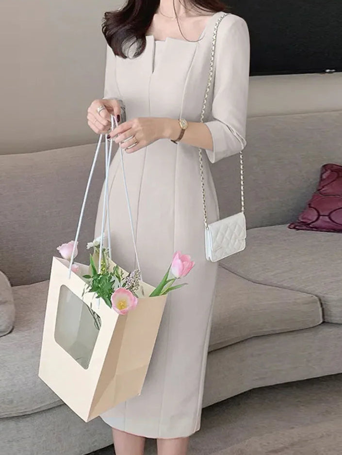 Dresses for Women 3/4 Sleeve Party