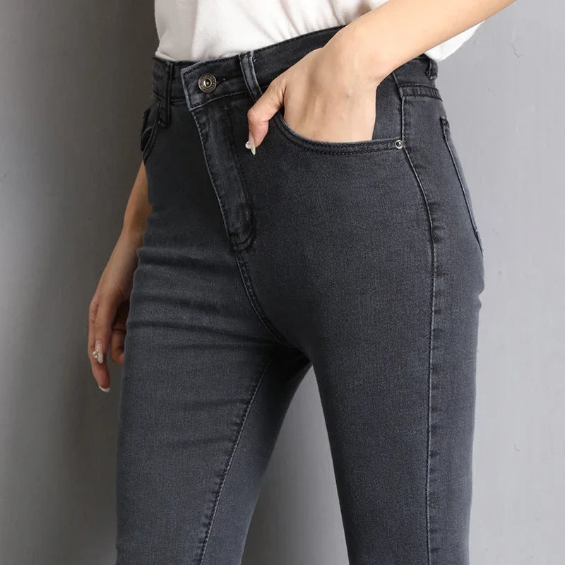 Jeans High Elastic Stretch  Skinny