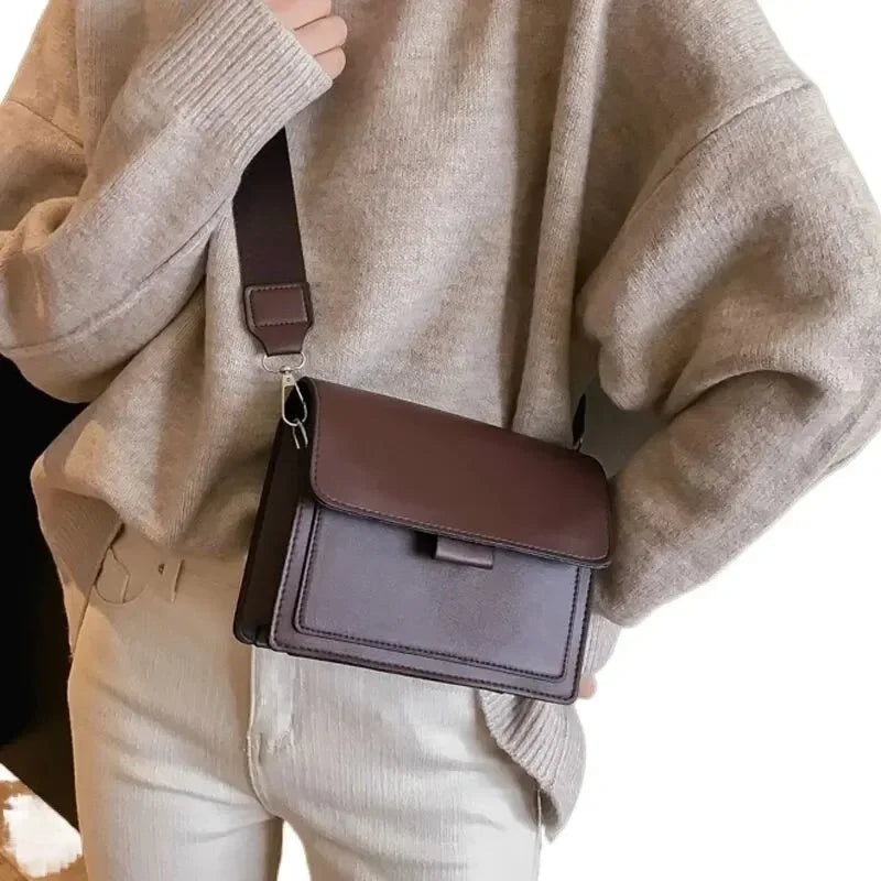 Classic Designer PU Leather Crossbody Bag