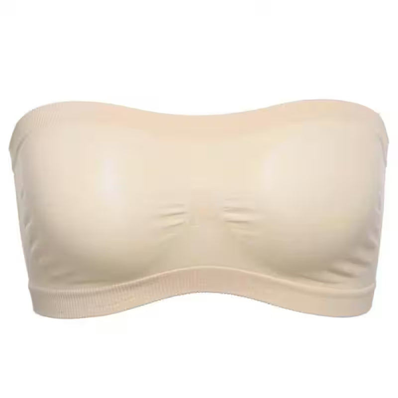 Sexy Strapless Crop Top Bra Bandeau Boob Tube - Additional View 2