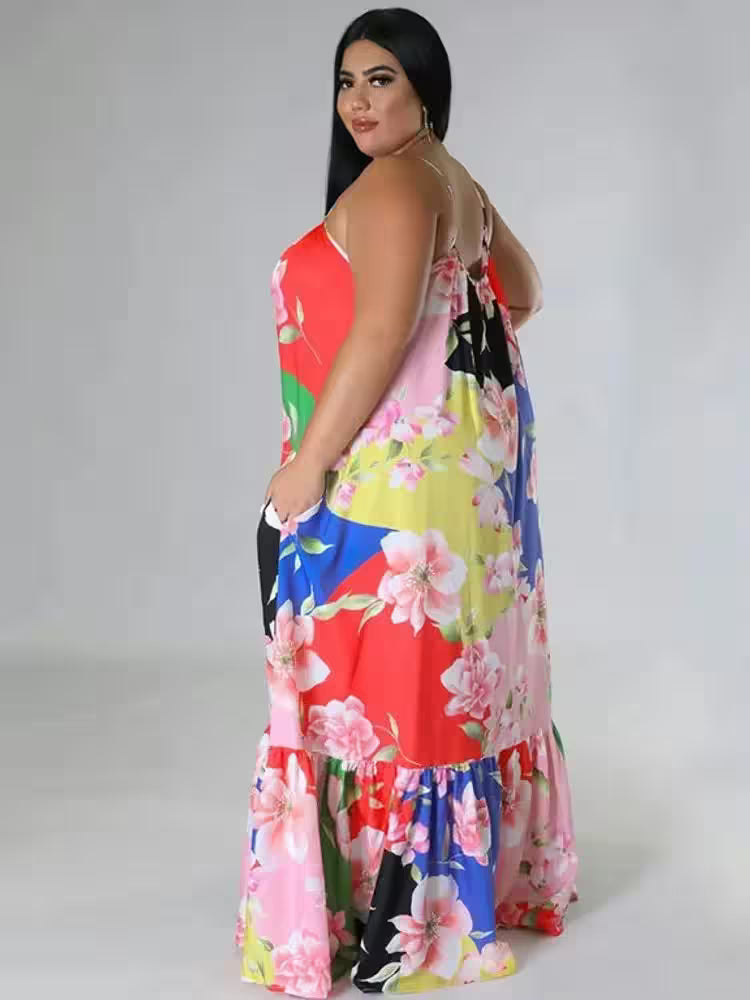 Plus Size Clothes Dresses Cascading - Additional View 5