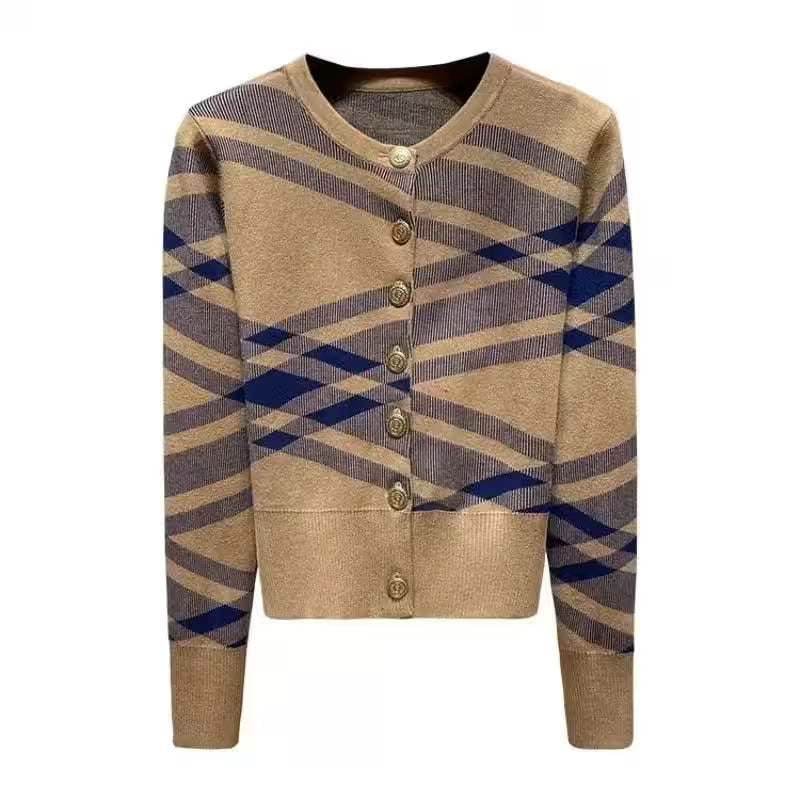 Cardigan Sweater Tops Knitwear - Additional View 3