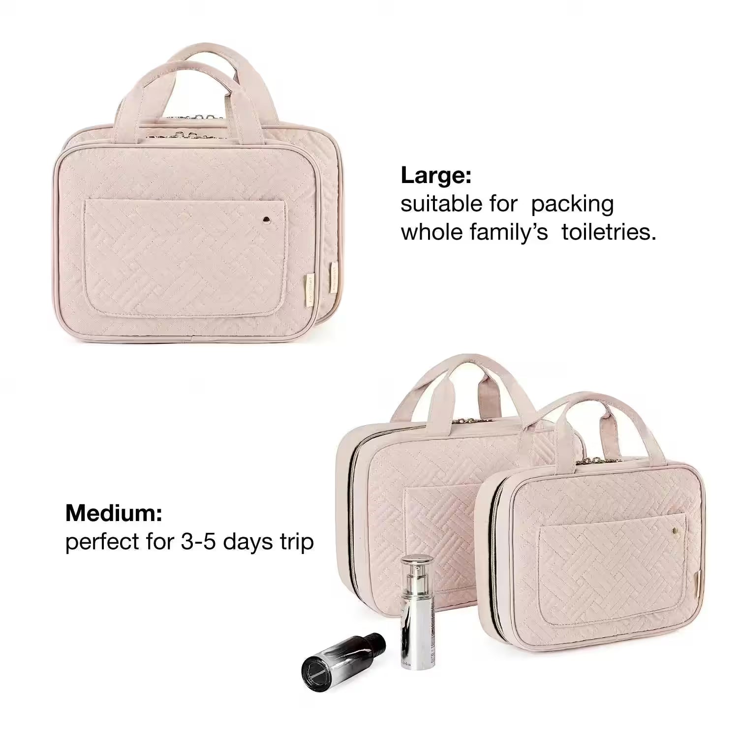 BAG Travel Organizer Hanging Toiletry - Flair Feminine
