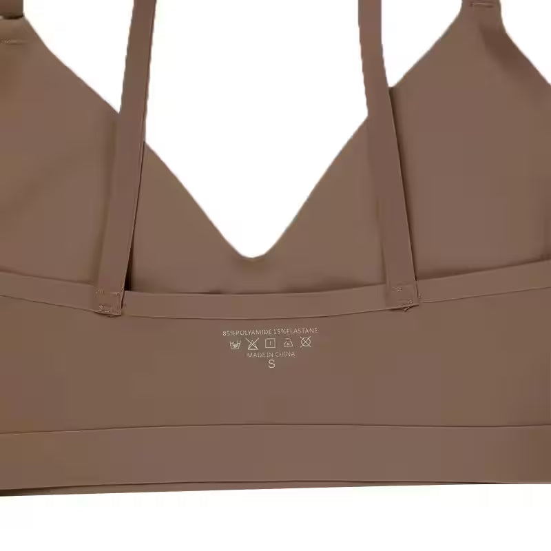 Silk Seamless Wireless Bras And Underwear Set - Additional View 3
